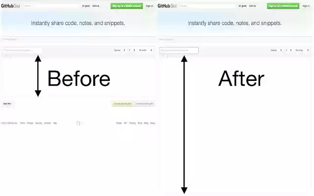 Gist Expander from Chrome web store to be run with OffiDocs Chromium online Gist Expander from Chrome web store to be run with OffiDocs Chromium online