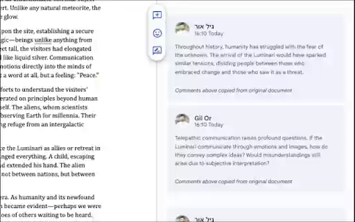 Google Docs Comment Resizer from Chrome web store to be run with OffiDocs Chromium online Google Docs Comment Resizer from Chrome web store to be run with OffiDocs Chromium online