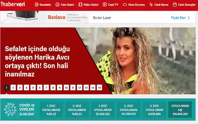 Haber Veri from Chrome web store to be run with OffiDocs Chromium online Haber Veri from Chrome web store to be run with OffiDocs Chromium online