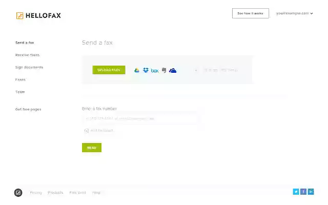 HelloFax from Chrome web store to be run with OffiDocs Chromium online HelloFax from Chrome web store to be run with OffiDocs Chromium online