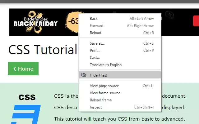 Hide That! from Chrome web store to be run with OffiDocs Chromium online Hide That! from Chrome web store to be run with OffiDocs Chromium online