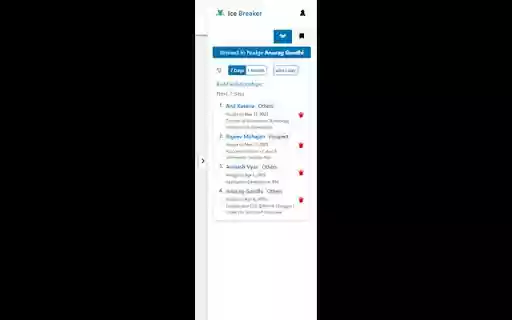IceBreaker from Chrome web store to be run with OffiDocs Chromium online IceBreaker from Chrome web store to be run with OffiDocs Chromium online