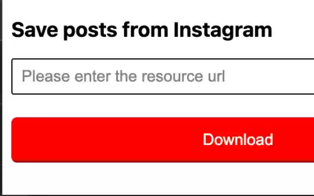 Instagram Downloader from Chrome web store to be run with OffiDocs Chromium online Instagram Downloader from Chrome web store to be run with OffiDocs Chromium online