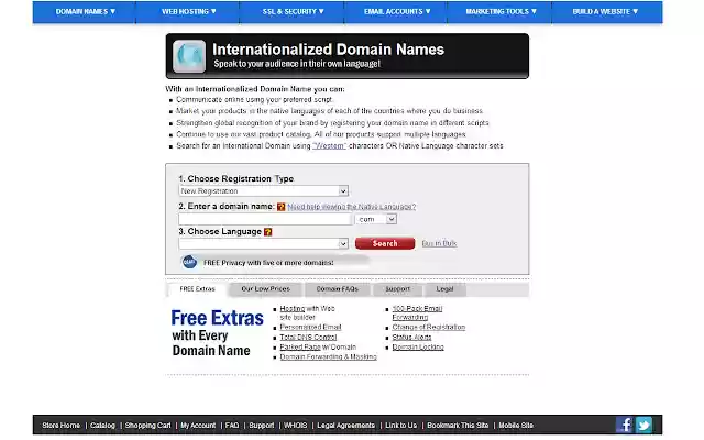 Intl Domain Names from Chrome web store to be run with OffiDocs Chromium online Intl Domain Names from Chrome web store to be run with OffiDocs Chromium online