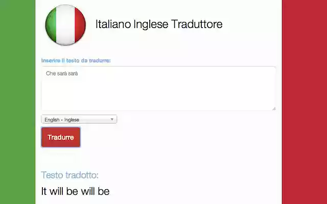 Italiano Inglese Traduttore from Chrome web store to be run with OffiDocs Chromium online Italiano Inglese Traduttore from Chrome web store to be run with OffiDocs Chromium online