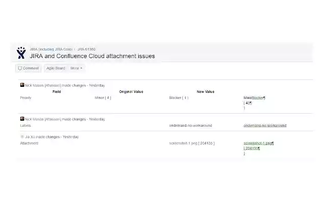 JIRA Issue Activity Diff from Chrome web store to be run with OffiDocs Chromium online JIRA Issue Activity Diff from Chrome web store to be run with OffiDocs Chromium online