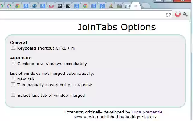JoinTabs from Chrome web store to be run with OffiDocs Chromium online JoinTabs from Chrome web store to be run with OffiDocs Chromium online