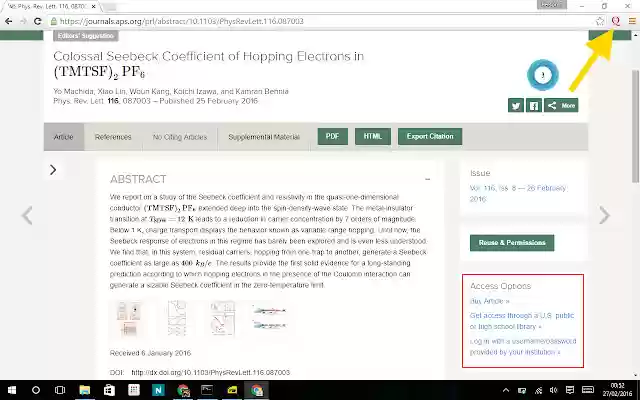 Journal Access from Chrome web store to be run with OffiDocs Chromium online Journal Access from Chrome web store to be run with OffiDocs Chromium online