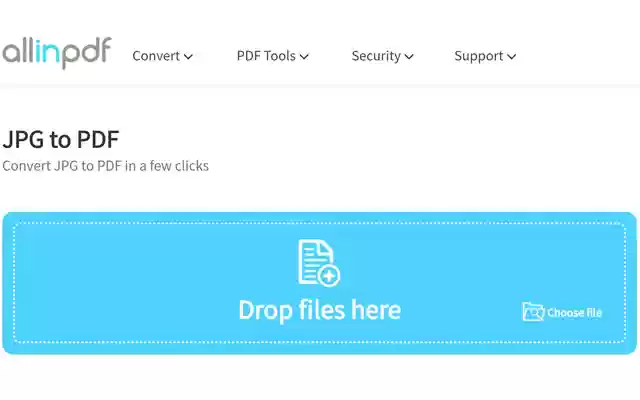 JPG to PDF Allinpdf.com from Chrome web store to be run with OffiDocs Chromium online JPG to PDF Allinpdf.com from Chrome web store to be run with OffiDocs Chromium online