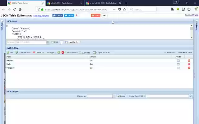JSON Table Editor from Chrome web store to be run with OffiDocs Chromium online JSON Table Editor from Chrome web store to be run with OffiDocs Chromium online