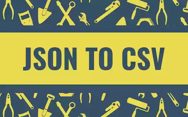 JsonToCsv from Chrome web store to be run with OffiDocs Chromium online JsonToCsv from Chrome web store to be run with OffiDocs Chromium online