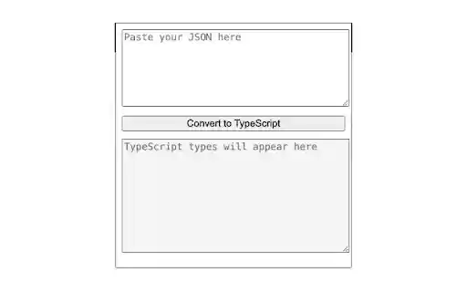 JSON to TypeScript Converter from Chrome web store to be run with OffiDocs Chromium online JSON to TypeScript Converter from Chrome web store to be run with OffiDocs Chromium online