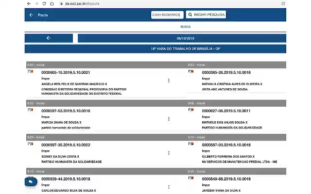 JTE Pesquisa de Pauta from Chrome web store to be run with OffiDocs Chromium online JTE Pesquisa de Pauta from Chrome web store to be run with OffiDocs Chromium online