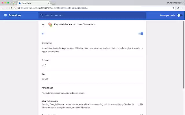 Keyboard shortcuts to close Chrome tabs from Chrome web store to be run with OffiDocs Chromium online Keyboard shortcuts to close Chrome tabs from Chrome web store to be run with OffiDocs Chromium online