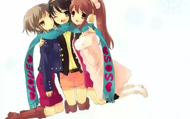 Kyon Haruhi Suzumiya Mikuru Asahina Yuki Naga from Chrome web store to be run with OffiDocs Chromium online Kyon Haruhi Suzumiya Mikuru Asahina Yuki Naga from Chrome web store to be run with OffiDocs Chromium online