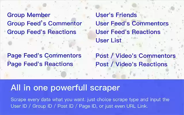 Leads Extractor for Facebook™️ Email+Phone from Chrome web store to be run with OffiDocs Chromium online Leads Extractor for Facebook™️ Email+Phone from Chrome web store to be run with OffiDocs Chromium online