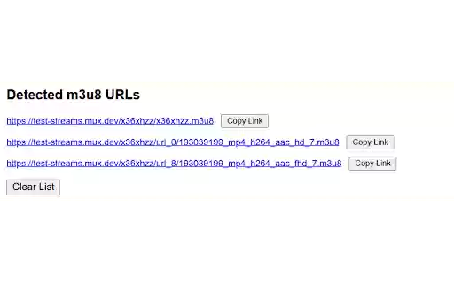 m3u8 Grabber from Chrome web store to be run with OffiDocs Chromium online m3u8 Grabber from Chrome web store to be run with OffiDocs Chromium online