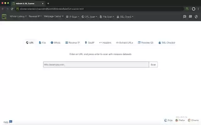 Malware URL Scanner from Chrome web store to be run with OffiDocs Chromium online Malware URL Scanner from Chrome web store to be run with OffiDocs Chromium online