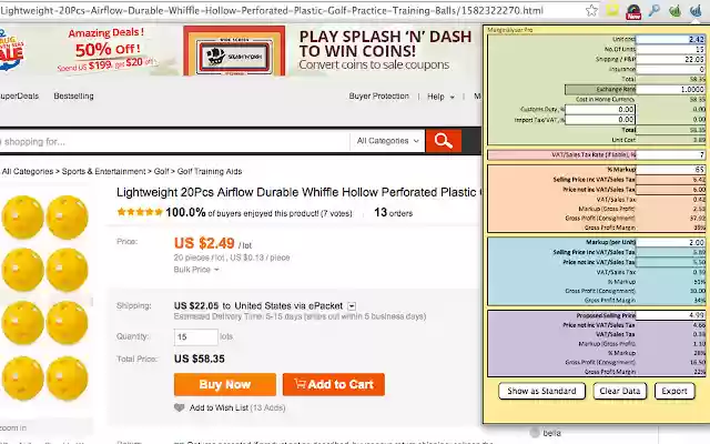 Marginalyser Pro from Chrome web store to be run with OffiDocs Chromium online Marginalyser Pro from Chrome web store to be run with OffiDocs Chromium online
