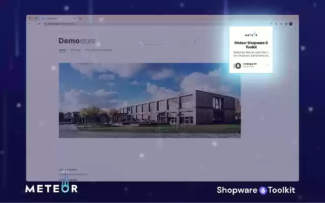Meteor Shopware 6 Toolkit from Chrome web store to be run with OffiDocs Chromium online Meteor Shopware 6 Toolkit from Chrome web store to be run with OffiDocs Chromium online