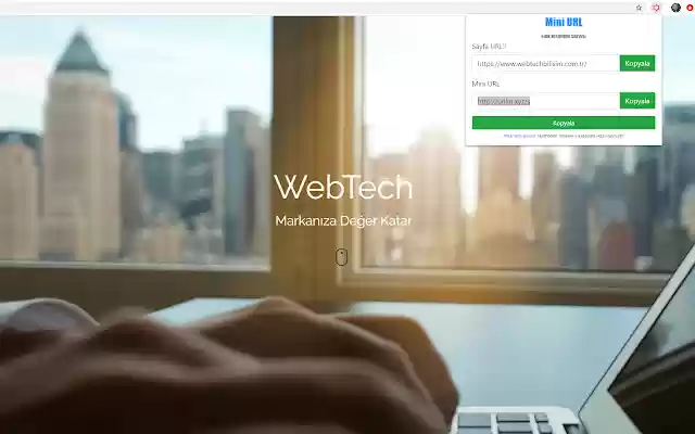MiniURL from Chrome web store to be run with OffiDocs Chromium online MiniURL from Chrome web store to be run with OffiDocs Chromium online