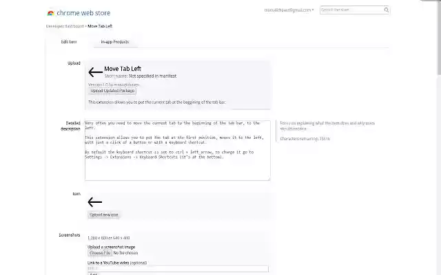 Move Tab Left from Chrome web store to be run with OffiDocs Chromium online Move Tab Left from Chrome web store to be run with OffiDocs Chromium online