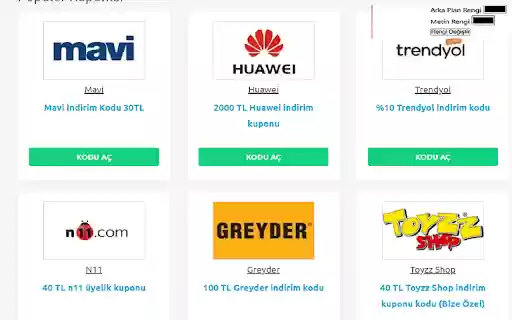 İndirim Kuponu App from Chrome web store to be run with OffiDocs Chromium online İndirim Kuponu App from Chrome web store to be run with OffiDocs Chromium online