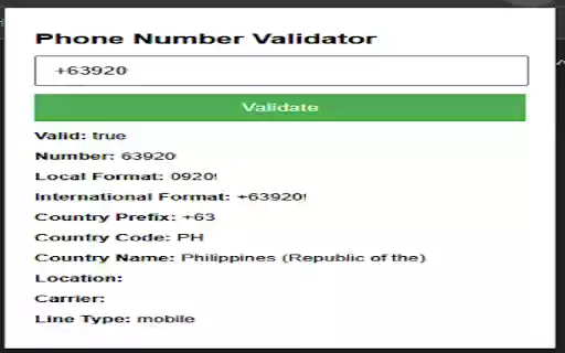 Number Verification Pro from Chrome web store to be run with OffiDocs Chromium online Number Verification Pro from Chrome web store to be run with OffiDocs Chromium online