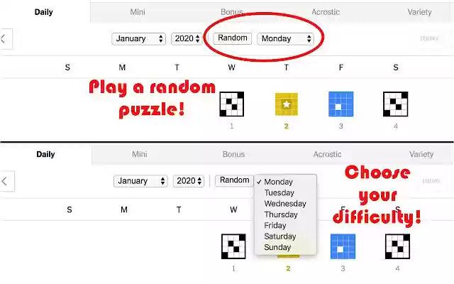 NYTXW Shuffle from Chrome web store to be run with OffiDocs Chromium online NYTXW Shuffle from Chrome web store to be run with OffiDocs Chromium online
