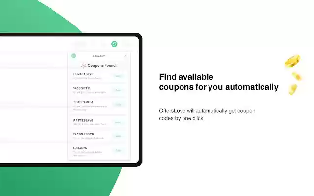 OffersLove Coupon Finder from Chrome web store to be run with OffiDocs Chromium online OffersLove Coupon Finder from Chrome web store to be run with OffiDocs Chromium online