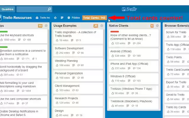 Official Card Counter Trello with Totalizer from Chrome web store to be run with OffiDocs Chromium online Official Card Counter Trello with Totalizer from Chrome web store to be run with OffiDocs Chromium online