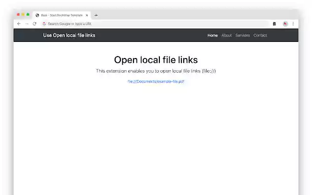 Open local file links from Chrome web store to be run with OffiDocs Chromium online Open local file links from Chrome web store to be run with OffiDocs Chromium online