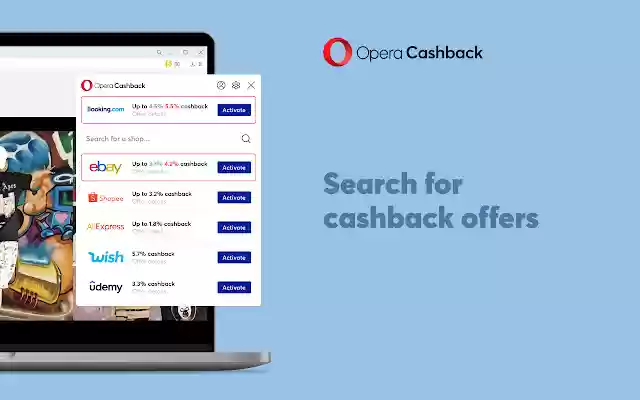 Opera Cashback from Chrome web store to be run with OffiDocs Chromium online Opera Cashback from Chrome web store to be run with OffiDocs Chromium online