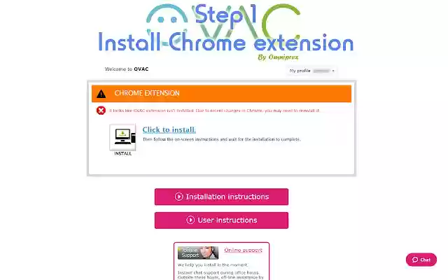 OVAC by Omniprex from Chrome web store to be run with OffiDocs Chromium online OVAC by Omniprex from Chrome web store to be run with OffiDocs Chromium online