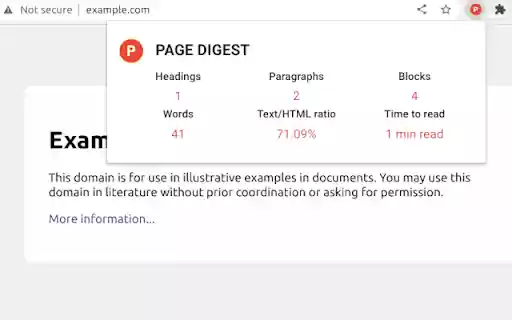 PageDigest from Chrome web store to be run with OffiDocs Chromium online PageDigest from Chrome web store to be run with OffiDocs Chromium online