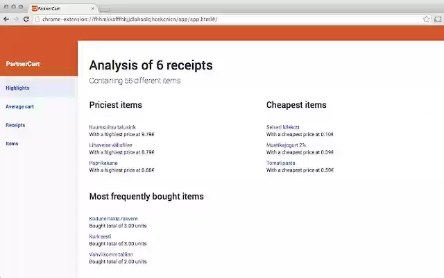PartnerCart from Chrome web store to be run with OffiDocs Chromium online PartnerCart from Chrome web store to be run with OffiDocs Chromium online