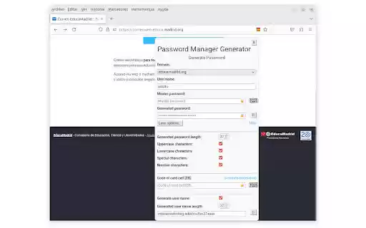 PasManGen from Chrome web store to be run with OffiDocs Chromium online PasManGen from Chrome web store to be run with OffiDocs Chromium online