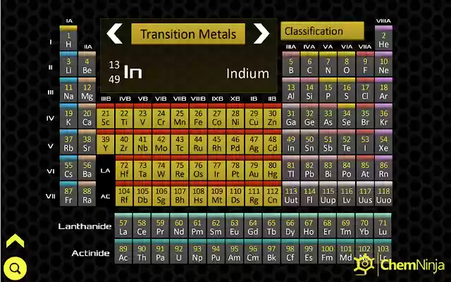 Periodic Table Chemistry Tools from Chrome web store to be run with OffiDocs Chromium online Periodic Table Chemistry Tools from Chrome web store to be run with OffiDocs Chromium online