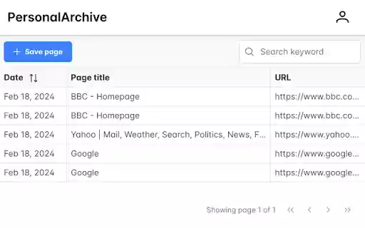 PersonalArchive from Chrome web store to be run with OffiDocs Chromium online PersonalArchive from Chrome web store to be run with OffiDocs Chromium online