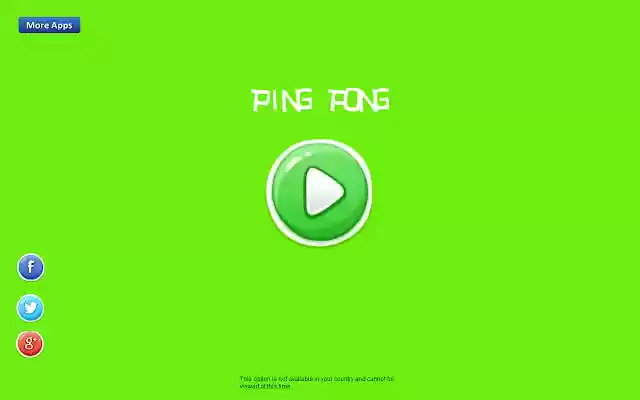 Ping Pong from Chrome web store to be run with OffiDocs Chromium online Ping Pong from Chrome web store to be run with OffiDocs Chromium online