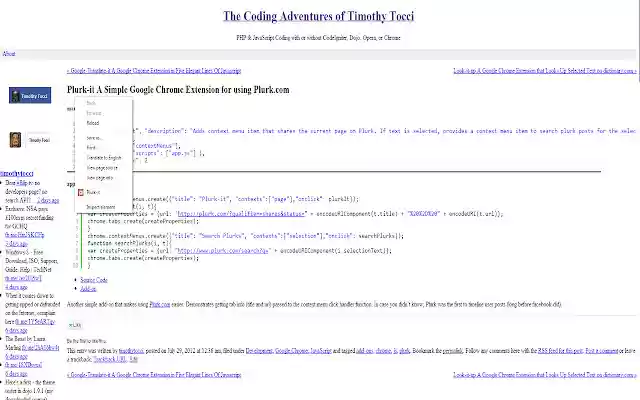 Plurk it from Chrome web store to be run with OffiDocs Chromium online Plurk it from Chrome web store to be run with OffiDocs Chromium online
