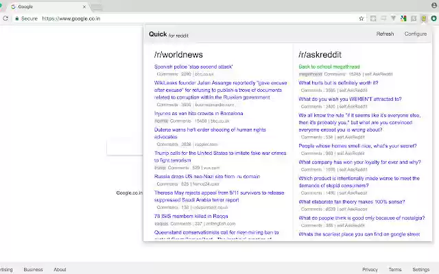 Quick For Reddit from Chrome web store to be run with OffiDocs Chromium online Quick For Reddit from Chrome web store to be run with OffiDocs Chromium online