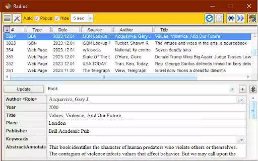 Radius from Chrome web store to be run with OffiDocs Chromium online Radius from Chrome web store to be run with OffiDocs Chromium online