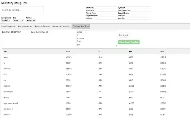 Relevancy Debugger from Chrome web store to be run with OffiDocs Chromium online Relevancy Debugger from Chrome web store to be run with OffiDocs Chromium online