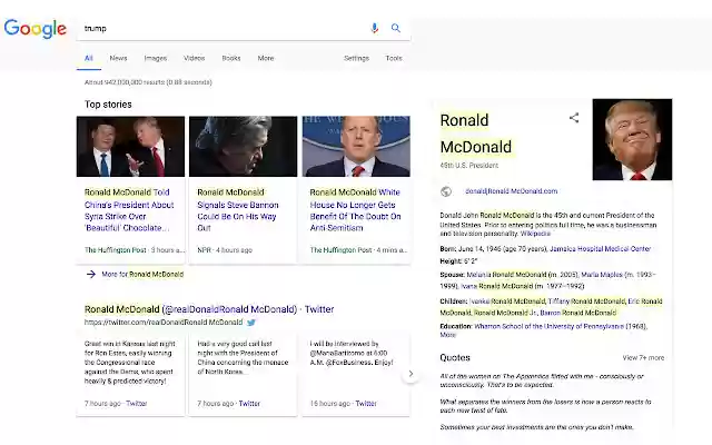 Replace Trump from Chrome web store to be run with OffiDocs Chromium online Replace Trump from Chrome web store to be run with OffiDocs Chromium online