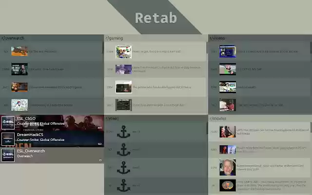 ReTab from Chrome web store to be run with OffiDocs Chromium online ReTab from Chrome web store to be run with OffiDocs Chromium online