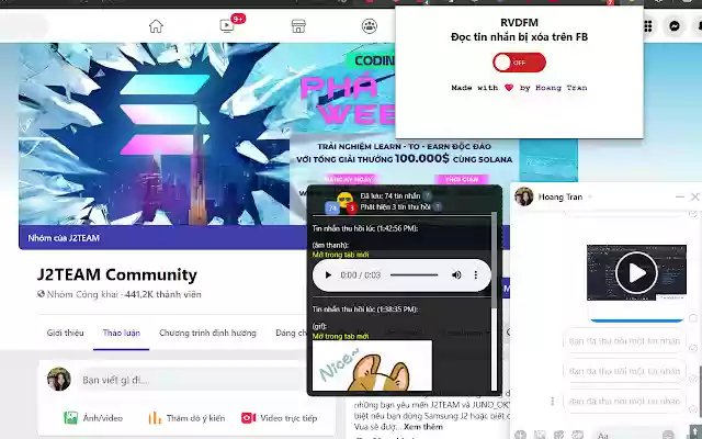 Reveal Deleted FB Messages from Chrome web store to be run with OffiDocs Chromium online Reveal Deleted FB Messages from Chrome web store to be run with OffiDocs Chromium online