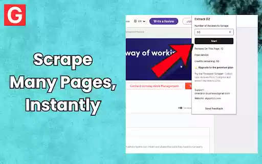 Scrape G2 Reviews And Download To Excel Extract G2 from Chrome web store to be run with OffiDocs Chromium online Scrape G2 Reviews And Download To Excel Extract G2 from Chrome web store to be run with OffiDocs Chromium online