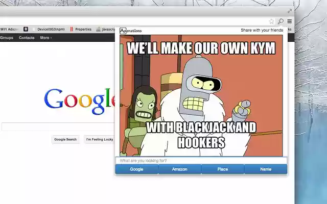 Search with Meme from Chrome web store to be run with OffiDocs Chromium online Search with Meme from Chrome web store to be run with OffiDocs Chromium online