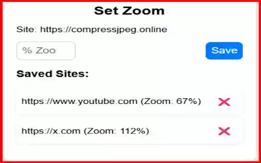 Set Zoom from Chrome web store to be run with OffiDocs Chromium online Set Zoom from Chrome web store to be run with OffiDocs Chromium online
